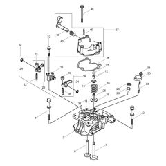 Cylinder Head Assembly for DPU45