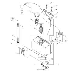 Fuel Tank Assembly for DPU45