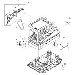 Belt, Guard Assembly for DPU45