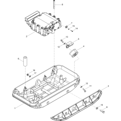 Baseplate Assembly for Wacker DPU5545H