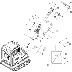 Vibratory Plate Assembly