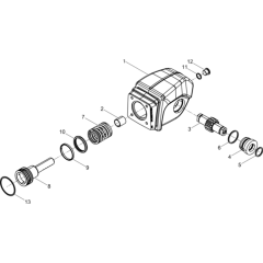Center Pole Head Assembly
