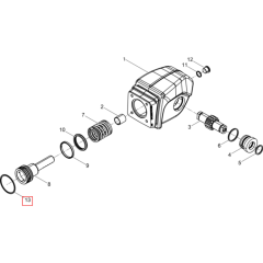 Centre Pole Head Assembly