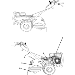 Husqvarna DRT 900 E Decals