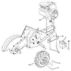 Mainframe Assembly for Husqvarna