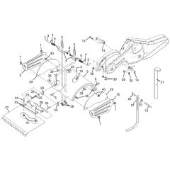 Shield Assembly for Husqvarna DRT 900 H
