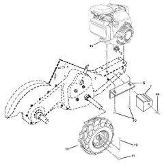 Mainframe Assembly for Husqvarna