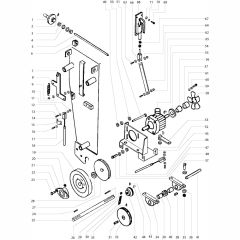 Drive Assembly for Floor Saw