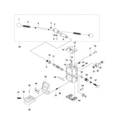 Carriage Assembly for Husqvarna DS 150