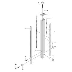 Column Assembly for DS 150