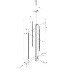 Column Assembly for DS 250