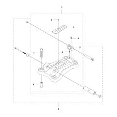 Base Plate for Husqvarna DS 450