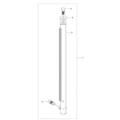 Column Assembly for Husqvarna DS 50 AT