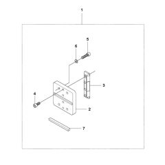 Frame Assembly for Husqvarna DS 50