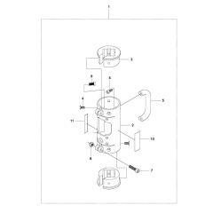 Shredder Case Assembly