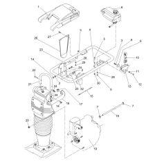Wacker DS720 Main Assembly