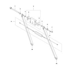 Back Support for Husqvarna DS 900