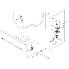 Main Pipe and Handle for ECHO