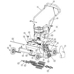 Husqvarna DT18C Assembly