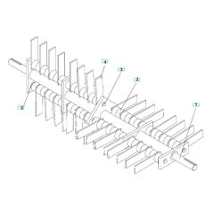Flail Blade Reel Assembly