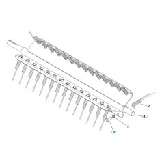 Spring Tine Assembly for DT22H5FA