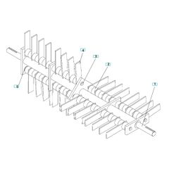 Flail Blade Reel Assembly