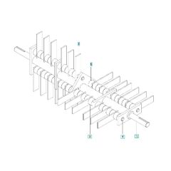 Flail Blade Reel Assembly