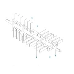 Flail Blade Reel for Husqvarna