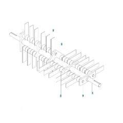 Flail Blade Reel Assembly
