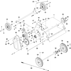 Frame Assembly for Husqvarna DTF6
