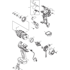 Makita DTP140RFE Assembly