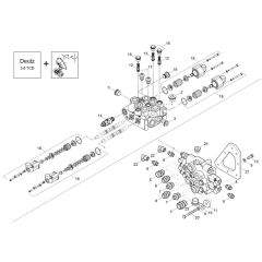 Control Valve for Wacker DV90-2