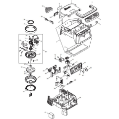 Main Assembly for Makita DVC864LZ