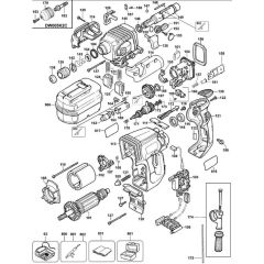 Main Assembly for DeWalt DW005K