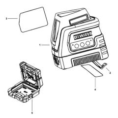 DeWalt DW0811 Laser Assembly