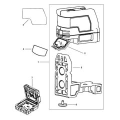 Main Assembly for DeWalt DW0822