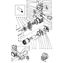 Main Assembly for DeWalt DW1150