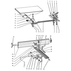 DeWalt DW1150 Main Assembly