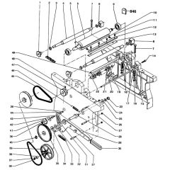 DeWalt DW1150 Main Assembly