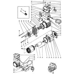 DeWalt DW1151 Planer Assembly