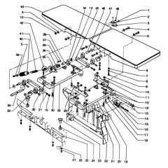 DeWalt DW1151 Main Assembly