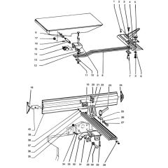 Main Assembly for DeWalt DW1153