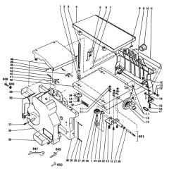 Main Assembly for DeWalt DW1153