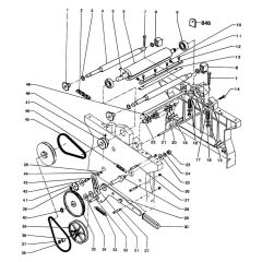 Main Assembly for DeWalt DW1153