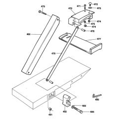 Guard Assembly for DeWalt DW1161