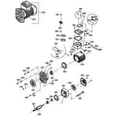 Arbor Assembly for DeWalt DW1161