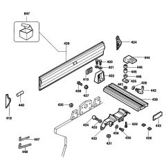 Fence Assembly for DeWalt DW1161