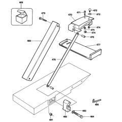 Guard Assembly for DeWalt DW1161