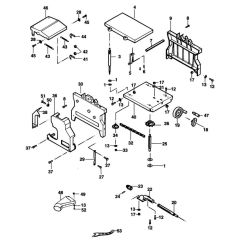 Handle Assembly for DeWalt DW1161
