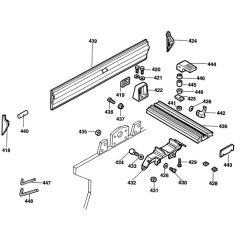 Fence Assembly for DeWalt DW1163
